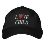 Love Child Embroidered Hat
