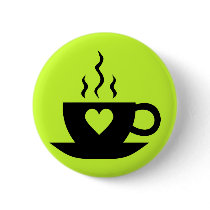 Love Coffee Pin