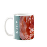 LOVE coffee cup mug Thank You Mom! Pink Rose