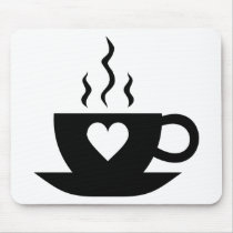 Love Coffee Mouse Mats