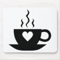 Love Coffee mousepads
