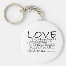 Love (Colossians 3) Keychain