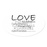 Love (Colossians 3) Stickers