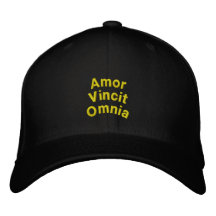 Love Conquers All: Embroidered Hat