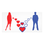love couple icon photo cards