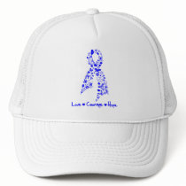 Love Courage Hope Butterfly -  Anal Cancer