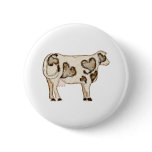 Love Cow buttons