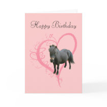 Love Cute Pony Greeting Cards