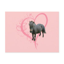 Love Cute Pony Postcard