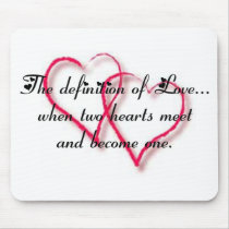 Love Defined mousepads