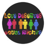 Love Deserves Equal Rights stickers