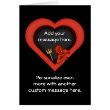 Love Devil Card