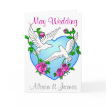 Love Doves Wedding Invitation Card
