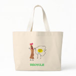 LOVE & EGGS TOTE BAG