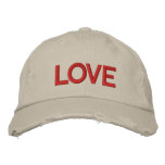 LOVE embroidered hats