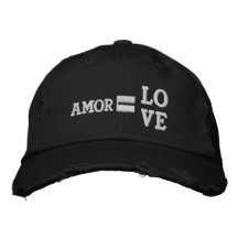 LOVE EMBROIDERED HATS