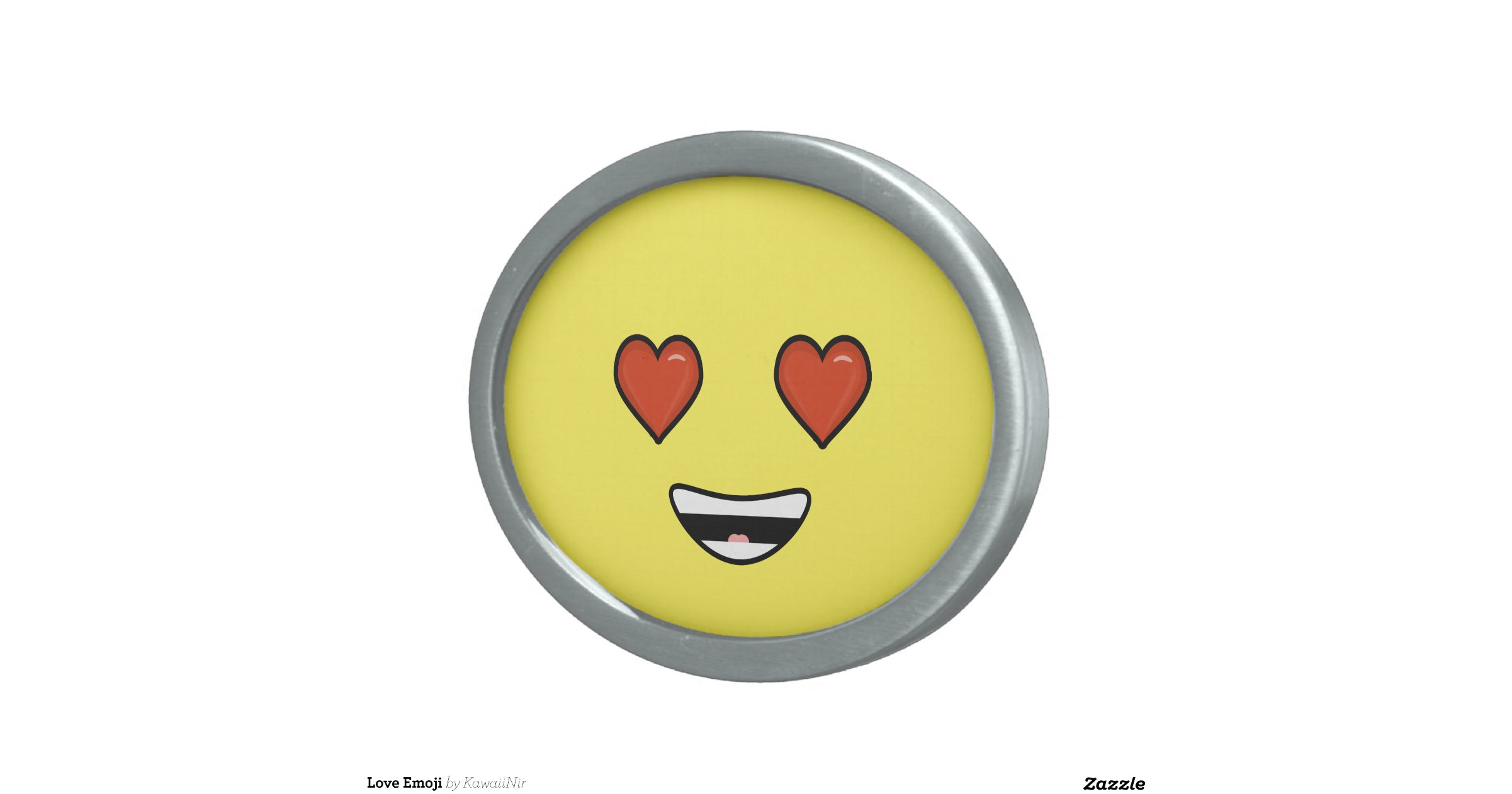 Love Emoji Belt Buckles Zazzle