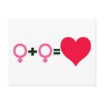 Love Equation, Womyn postcards