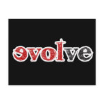 Love Evolve postcards