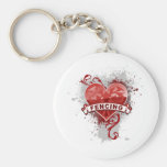 Love Fencing Key Chain