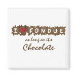 Love Fondue Fridge Magnet