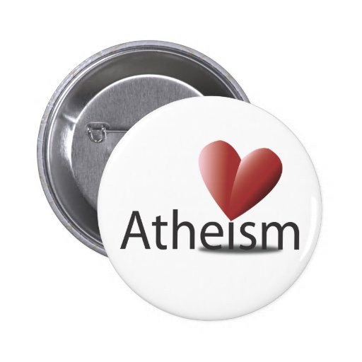 Love for atheism button