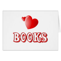 Love for Books Greeting Cards