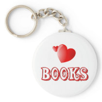 Love for Books Keychain