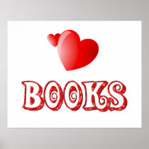 Love for Books - Starting at $11.80 Poster