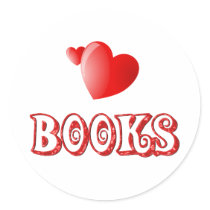 Love for Books Sticker