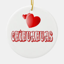 Love for Chihuahuas Ornament