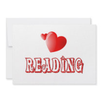 Love for Reading Invitation