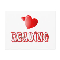 Love for Reading Post Card