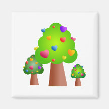 Love Forest Refrigerator Magnets
