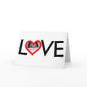 LOVE frame card