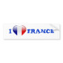 Love France Bumper Stickers