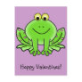 Love Frog Funny Greeting: Hoppy Valentine's Day
