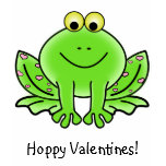 Love Frog Funny Greeting: Hoppy Valentine's Day t-shirts