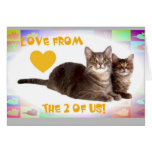 Love from the 2 of Us! Cards