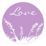 Love Garden Silhouette Envelope Sticker Seal