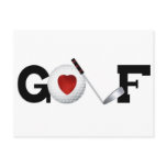 Love golf postcards