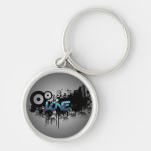 LOVE Graffiti Keychains