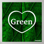 Love Green Poster-Customise posters