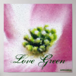 Love Green Poster-Customise posters