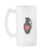 Love Grenade - Love is a Battlefield Coffee Mug