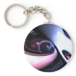 Love Grooves Abstract Keychain