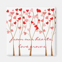 Love Grows Magnet