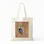 "Love Heals" Charity Heart Art Bag