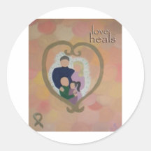 Love Heals - Charity Item Stickers