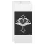 Love Heals Surely - Black & White rack cards